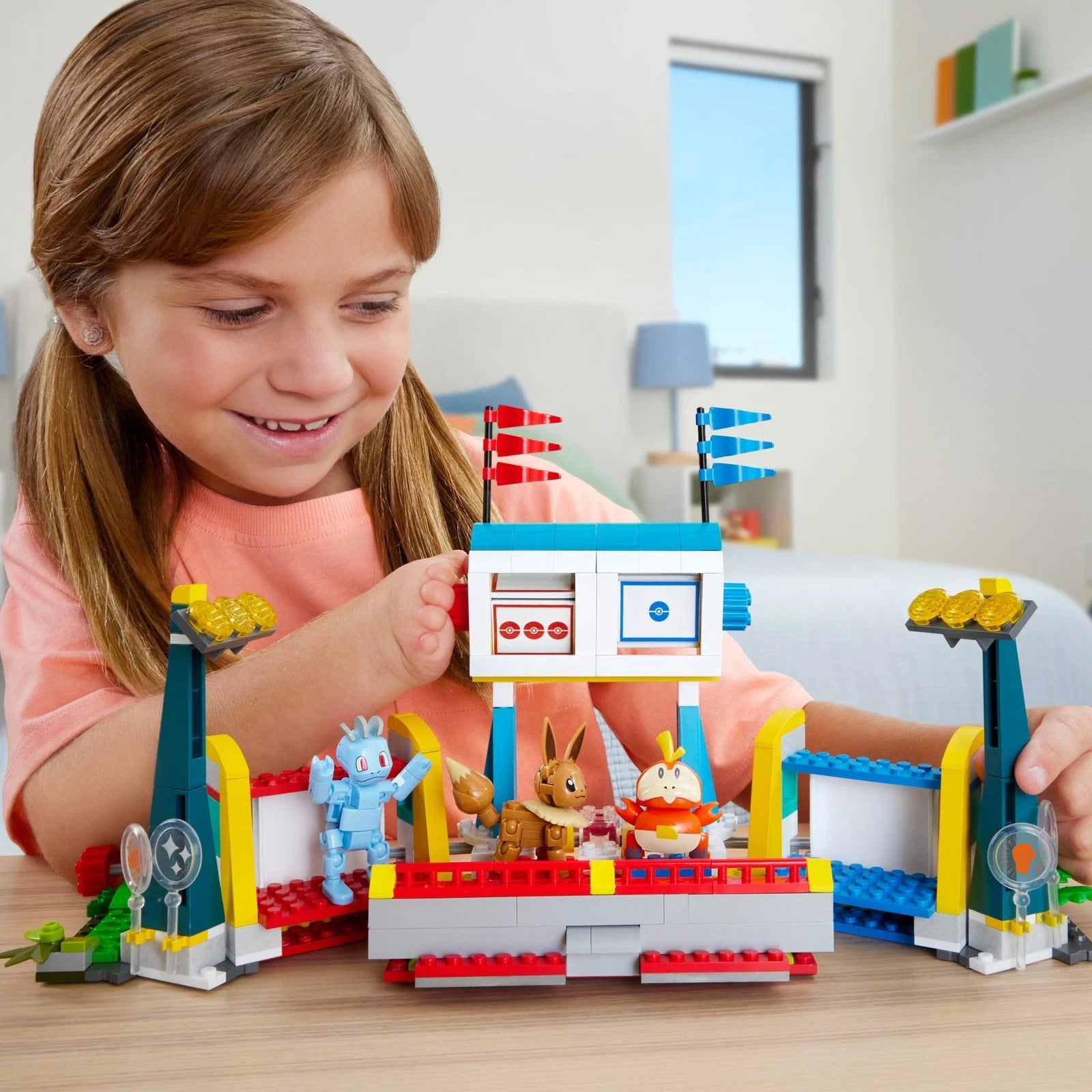 MEGA Construx Pokémon Training Stadium Building Toy Kit