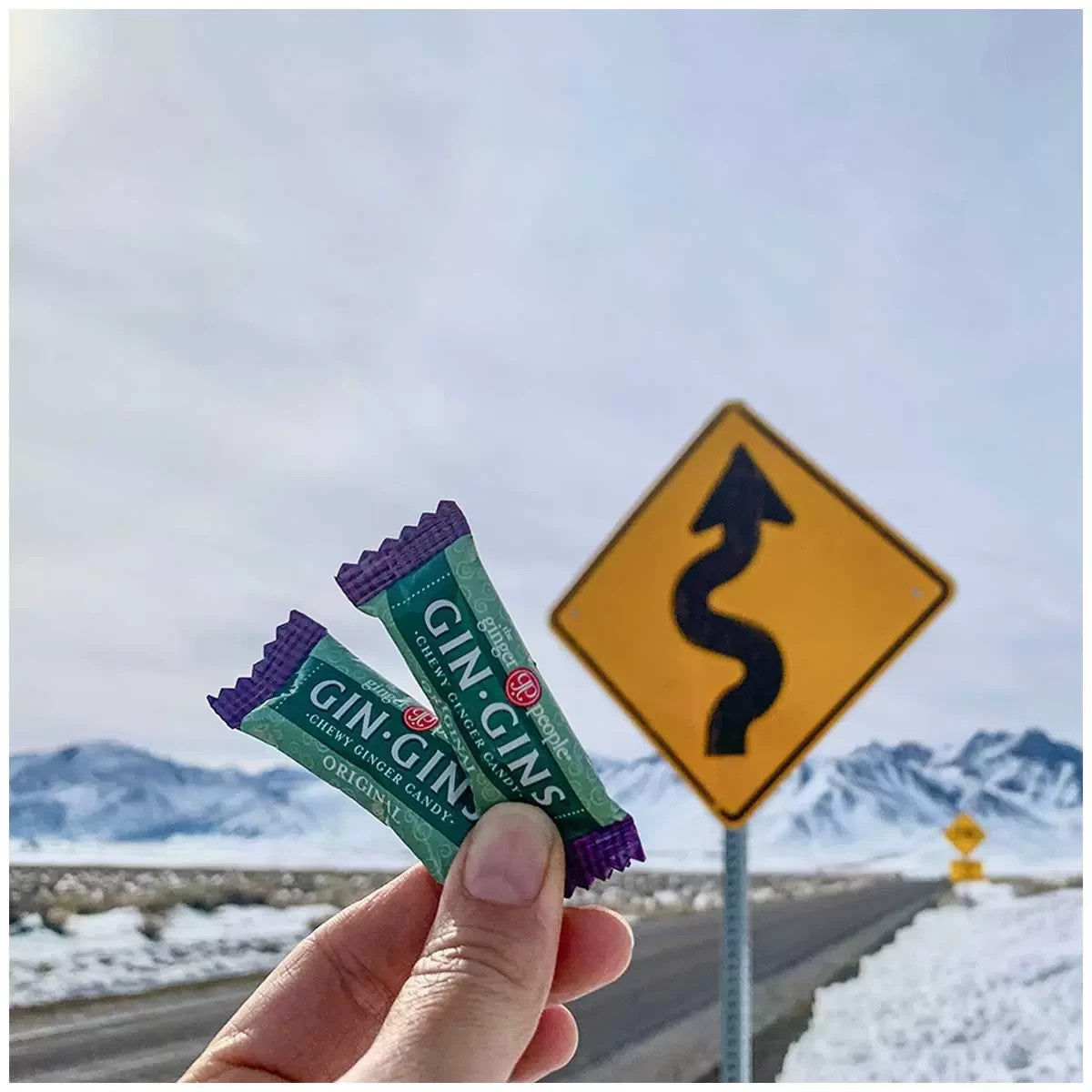 The Ginger People Gin Gins Original Ginger Chews 12 x 84g – Classic Chewy Ginger