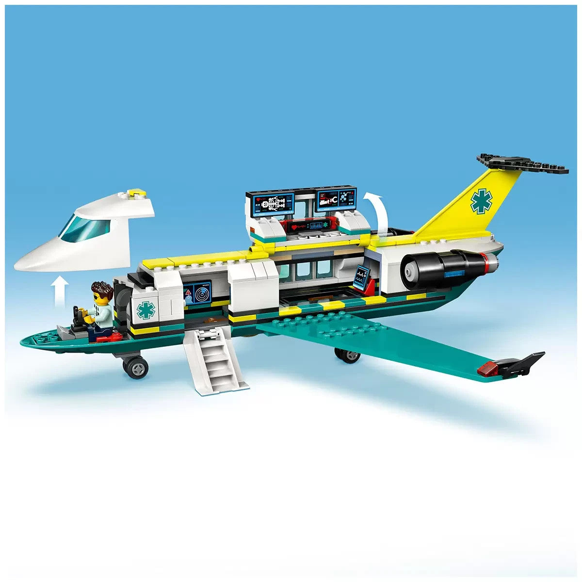 LEGO City 60465 Emergency Air Ambulance Airplane