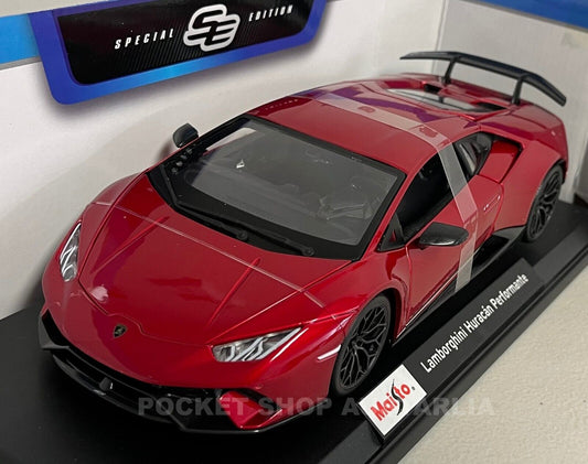 Maisto Lamborghini Huracan Performante Special Edition Car Model 1:18 Scale RED