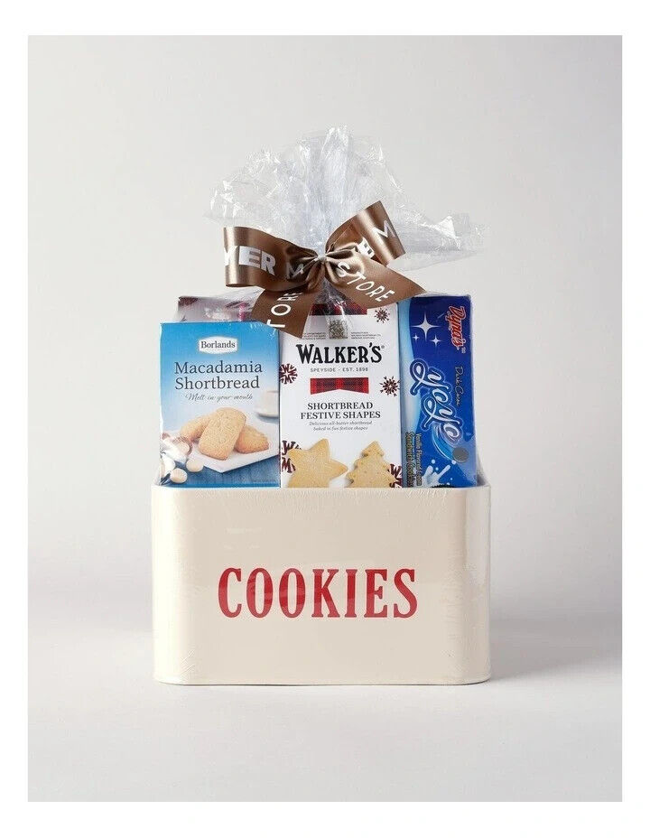 Christmas, Birthday, Anniversary, Event Cookie Tin Hamper Set - Assorted*