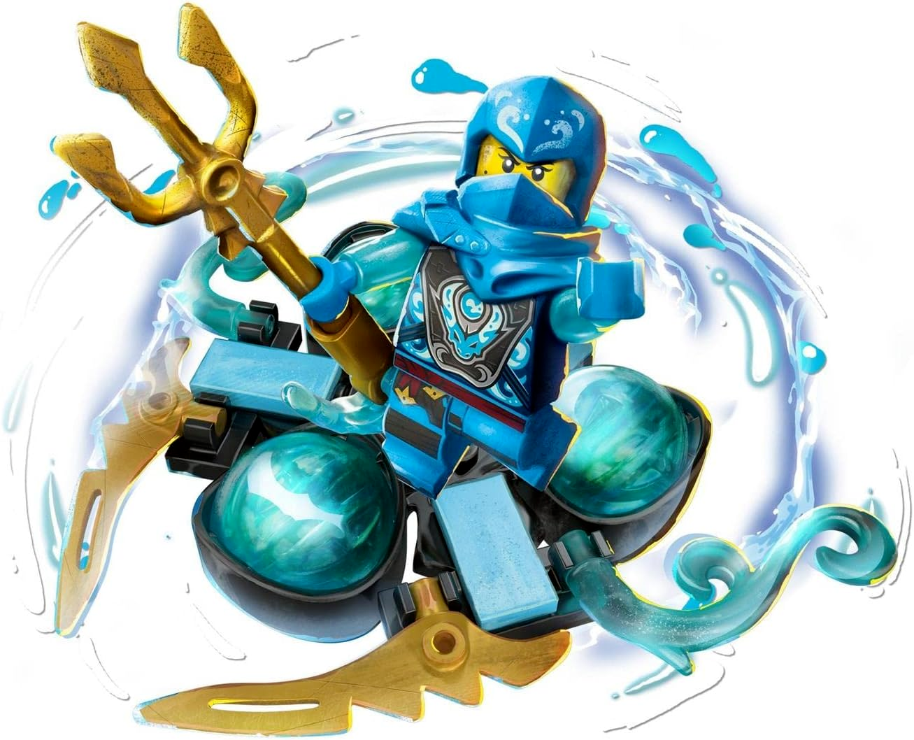 LEGO NINJAGO 71778 Nya’S Dragon Power Spinjitzu Drift Building Toy