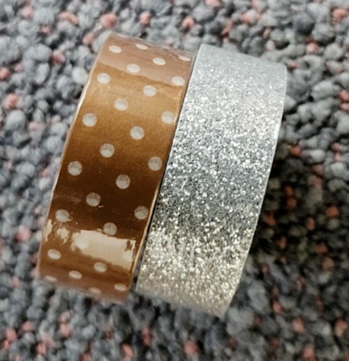 2 Pack Washi Tapes 15mm x 2m, 10m Acid Free Photo Safe Decorative Tape