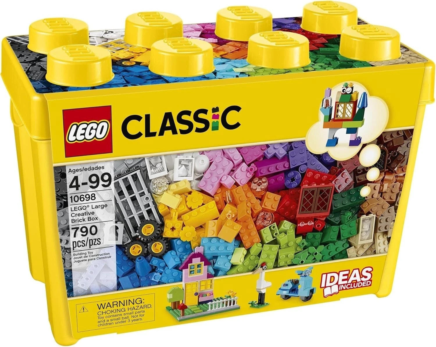 LEGO 10698 Classic Large Creative Brick Storage Box Set Colourful Building Toy