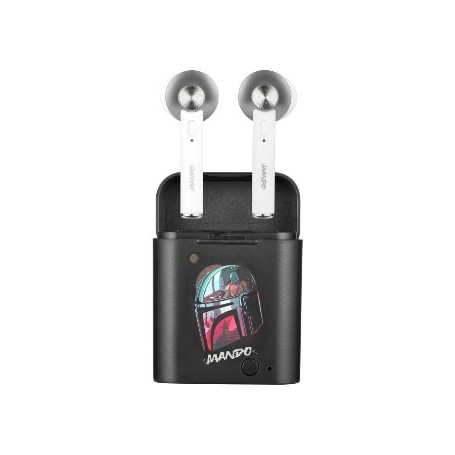 Star Wars MANDALORIAN True Wireless Earphones with Charging Case MANDO