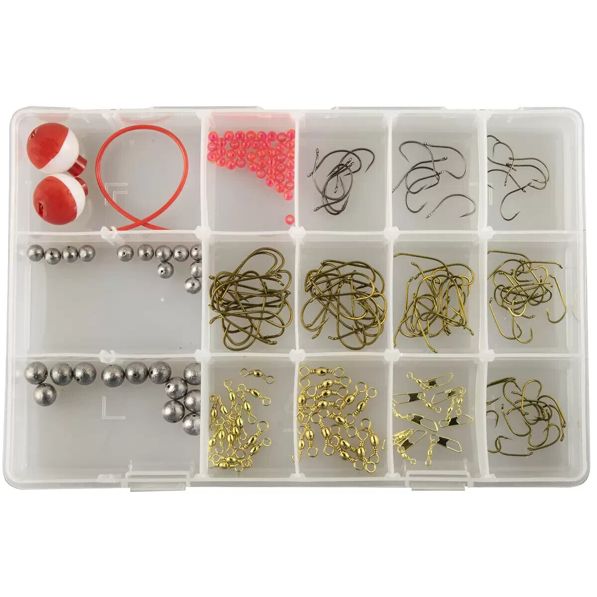 Abu Garcia Redmax Estuary Spin Combo Fishing Rod 200 Piece Terminal Tackle Kit