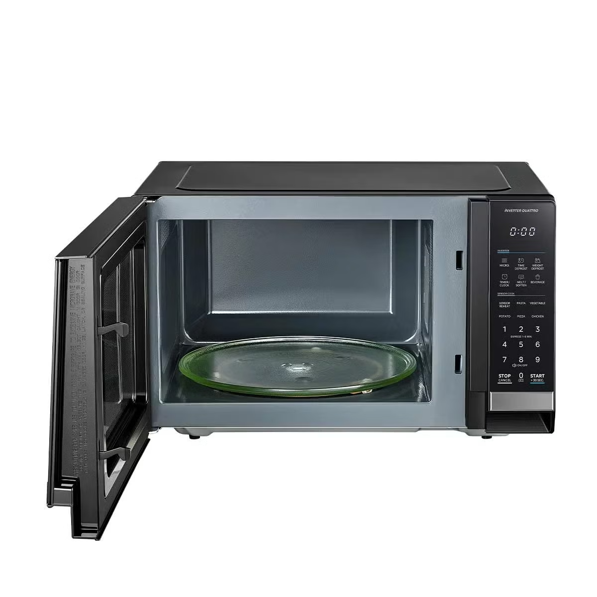 Midea 34L Smart Inverter Microwave 1200W Black Countertop Oven MMW12VT34B New