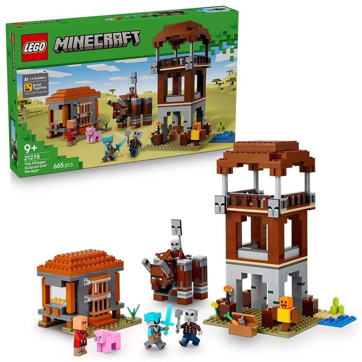 LEGO 21278 Minecraft - The Pillager Outpost and Ravager