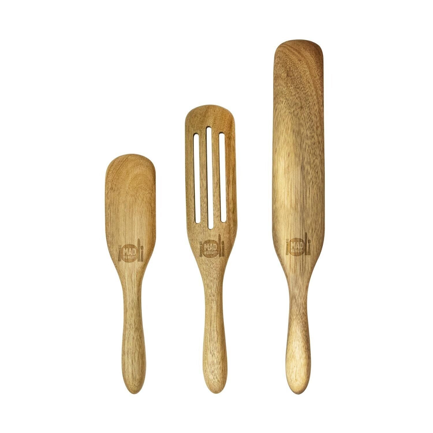 Mad Hungry Kitchen Spurtles 3 Pcs Set Kitchen Cooking Utensils As Seen ON TV