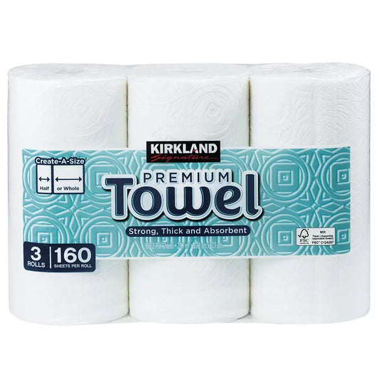Kirkland Signature Paper Towel Create A Size 12 x 160 Sheets