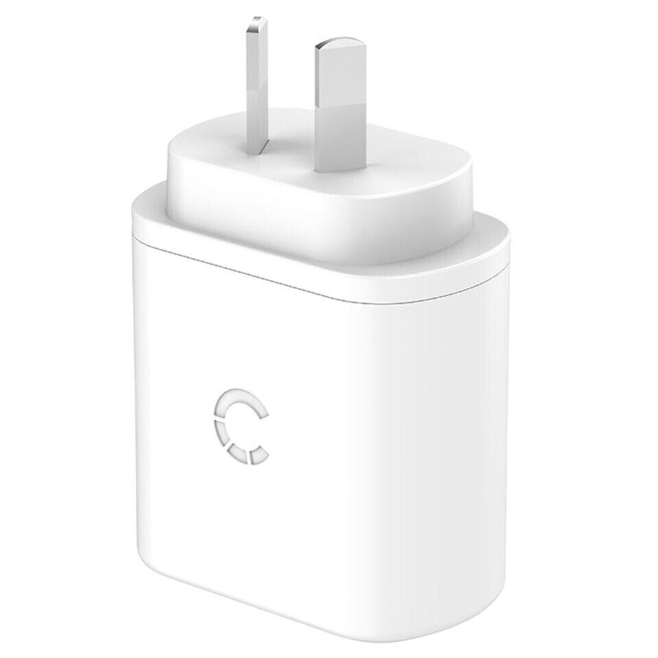 Cygnett PowerPlus 32W USB-C Wall Charger AU - White | Wall Plug | Fast Charging
