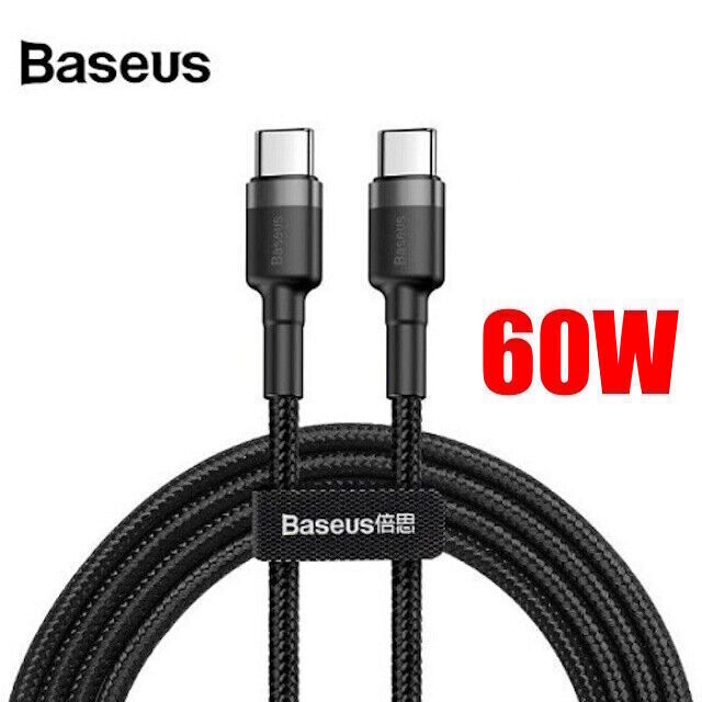 Baseus 240W/100W USB Type C Fast Charging Cable PD 3.1 For MacBook Laptop iPad