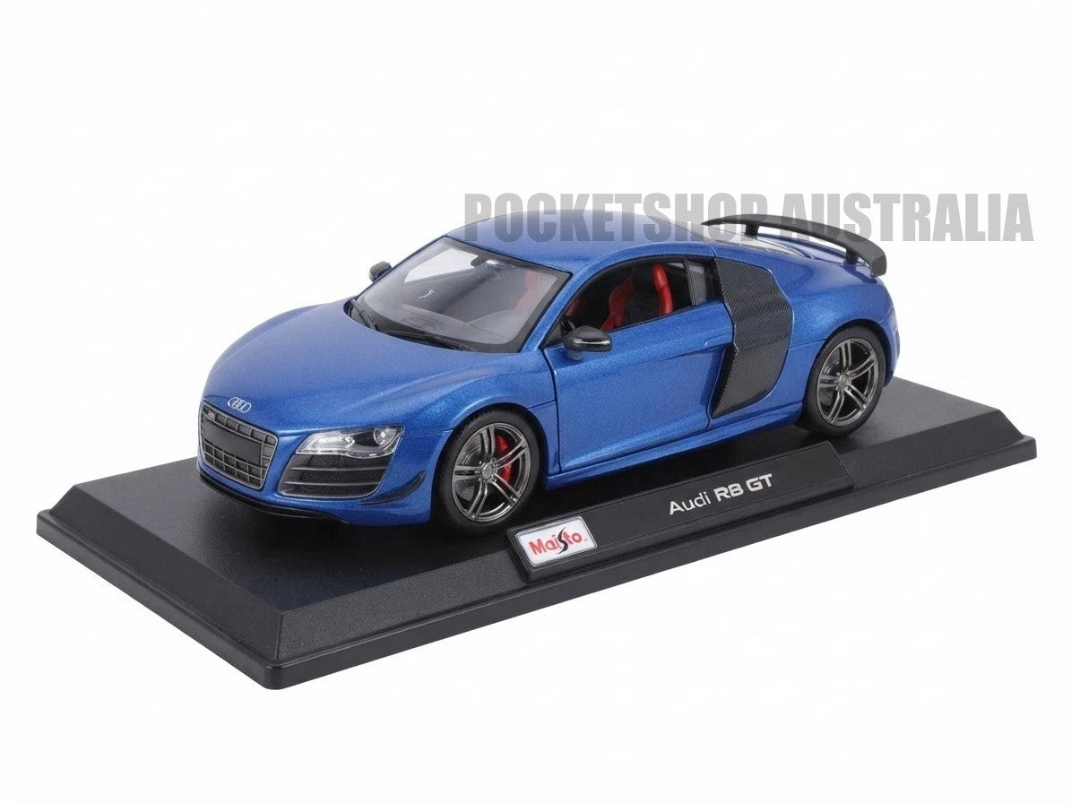 Maisto 1:18 Diecast Special Edition – Audi R8 GT (Blue)