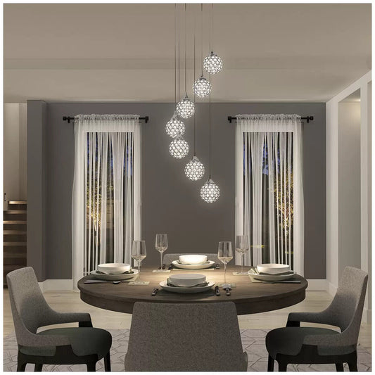 Artika Ceiling Light with 7 LED Pendants Modern Pendant Adjustable height AU