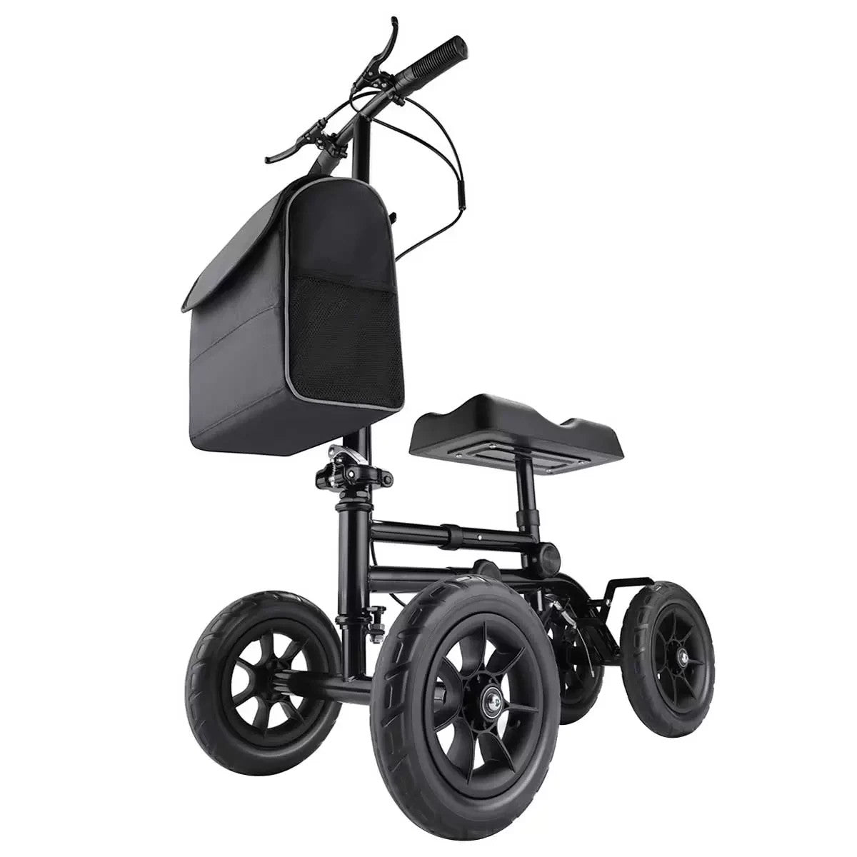 Altus Knee Walker Scooter All Terrain 10 Inch Wheel Black