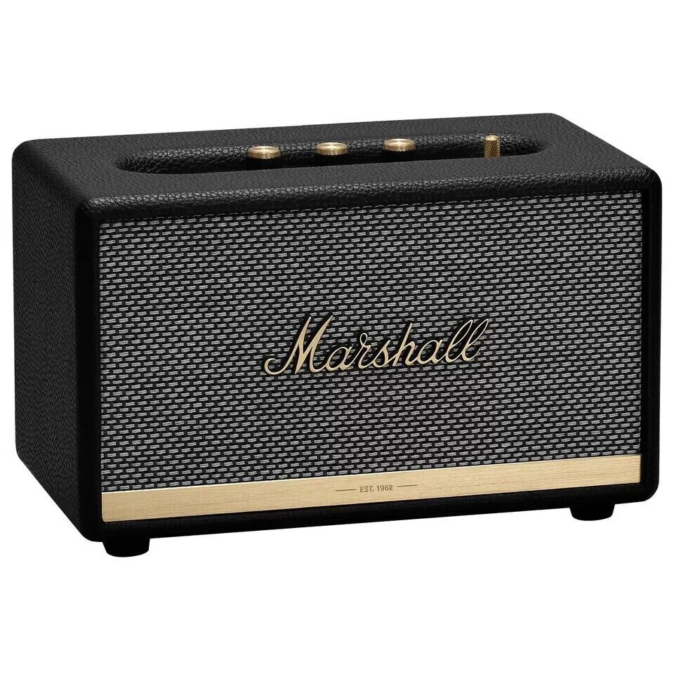 Marshall Acton II Bluetooth Wireless Speaker (Black) - Model Number 1001900