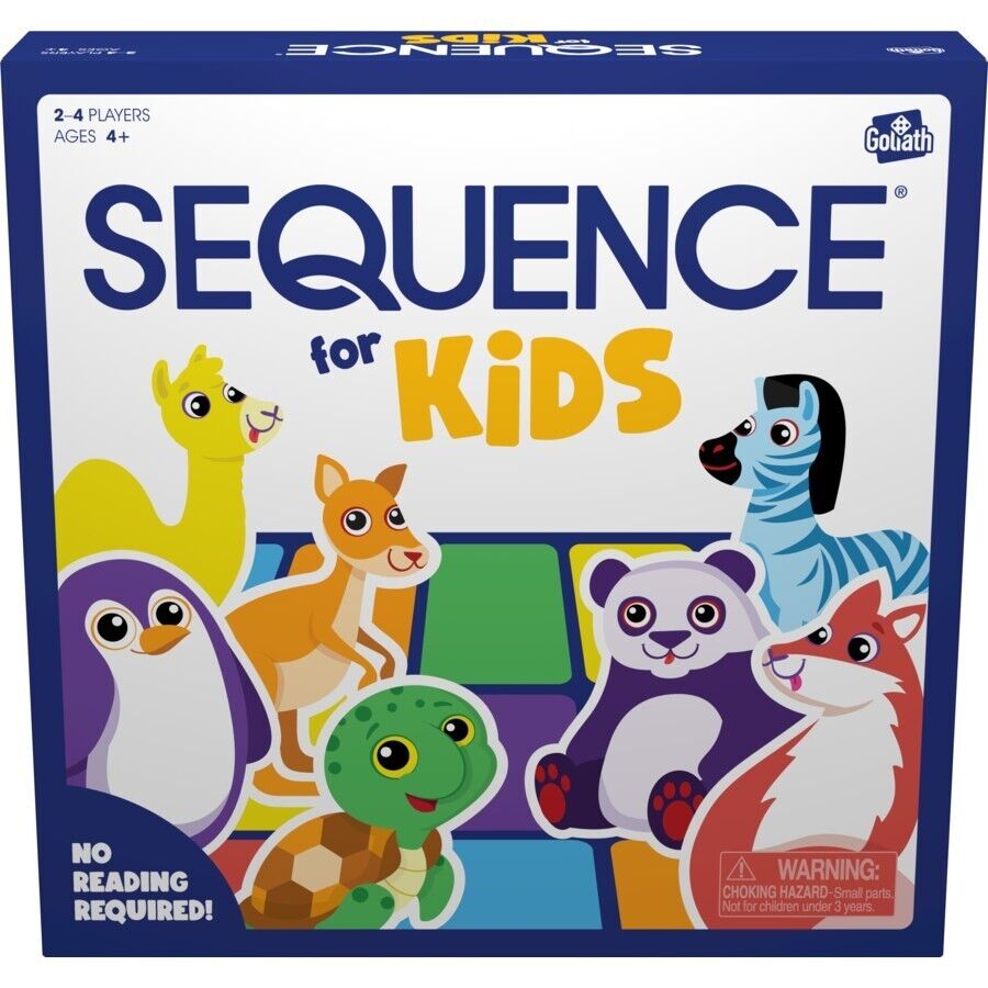 Genuine Goliath SEQUENCE for Kids Board Game 2-4 Player Age 4+