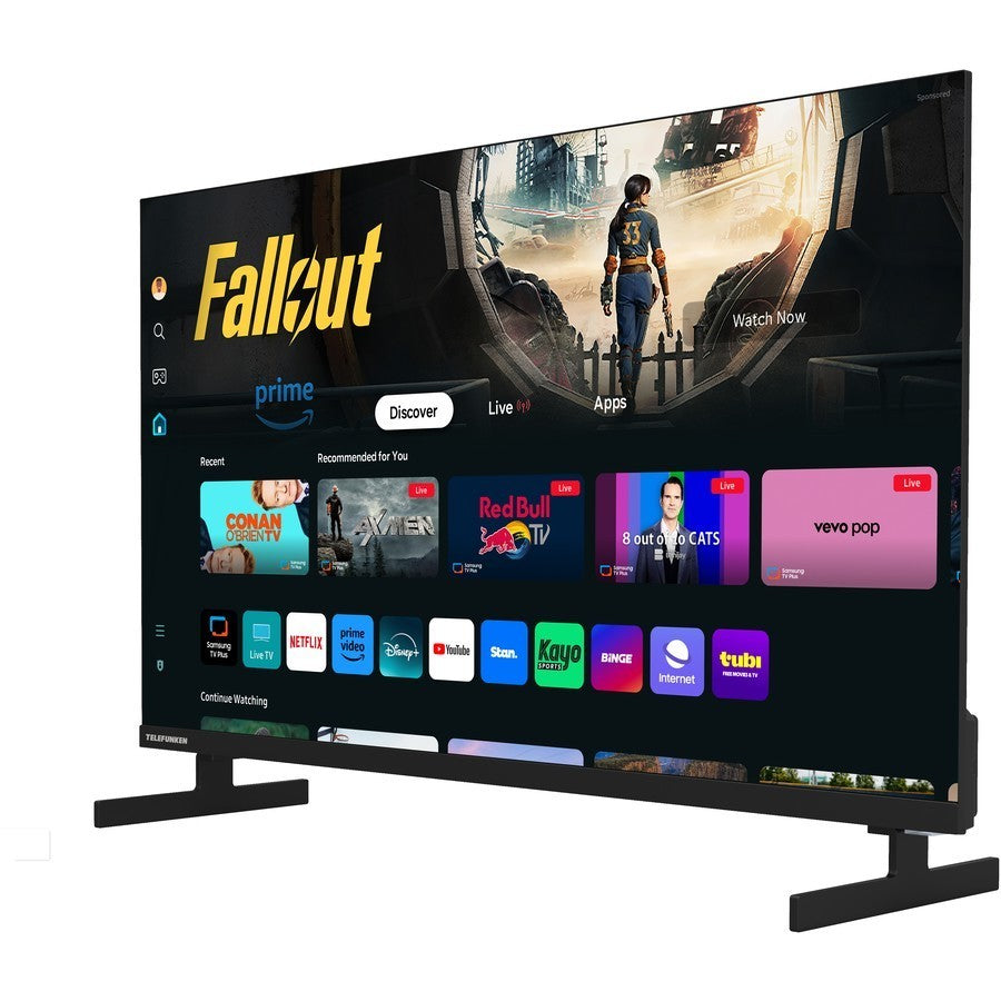 Telefunken 32'' HD QLED Tizen Smart TV by Samsung TV Plus Caravan 12V Adaptor