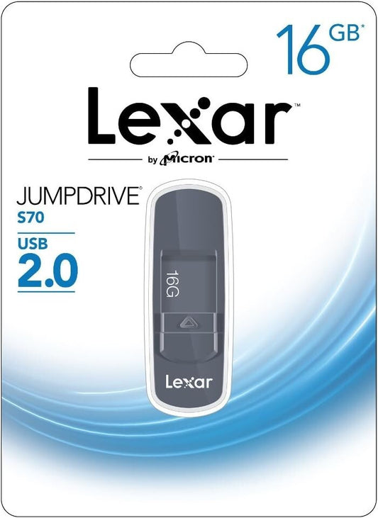 Lexar JumpDrive 16GB S70 USB 2.0 Flash Drive