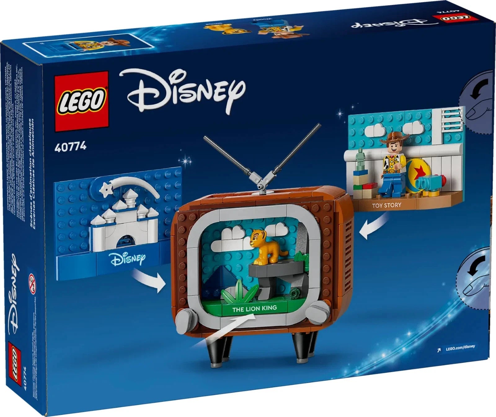 LEGO 40774 Disney Classic Animation Scenes Brand New Sealed