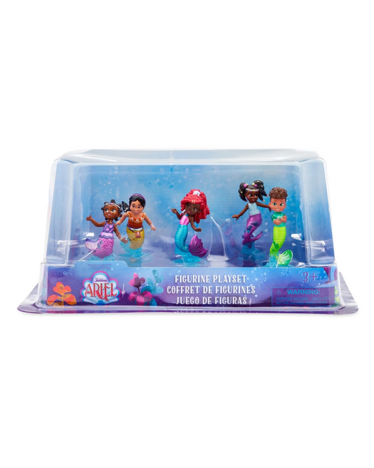 Disney Juniors Ariel Figurine Playset 5 Figures Lucia Fernie Ayanna Alanna