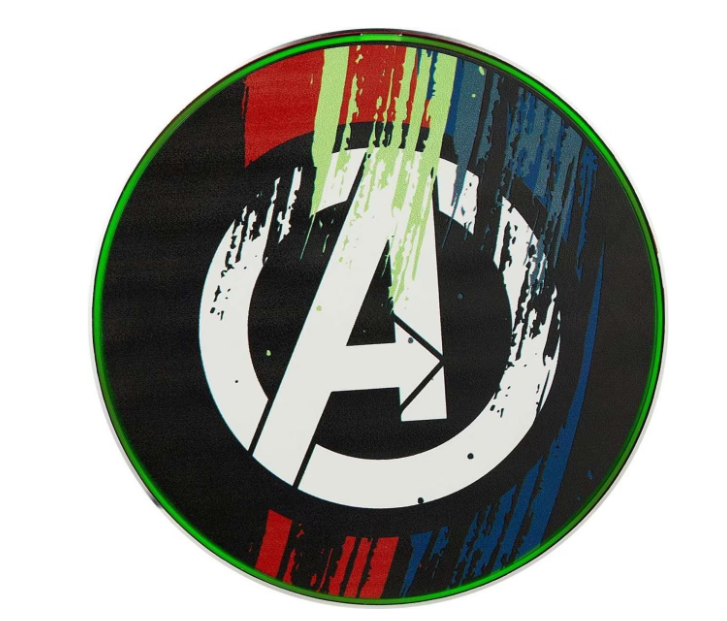 Marvel Avengers 10W QI Wireless Mobile Phone Charging Pad USB Charger