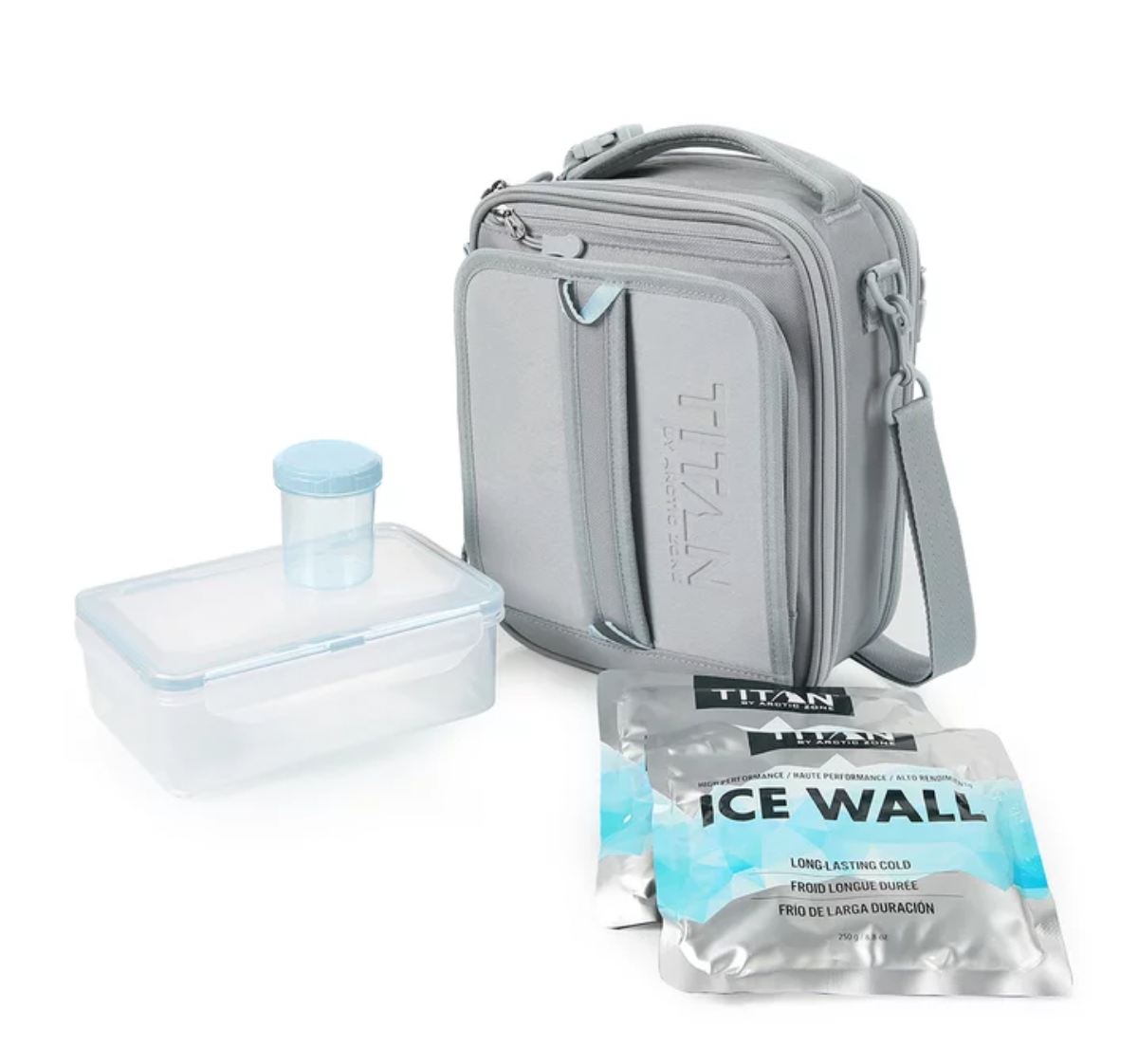Titan Crush Resistant Expandable Lunch Pack w/2xIce Walls 6 Hours(*random color)