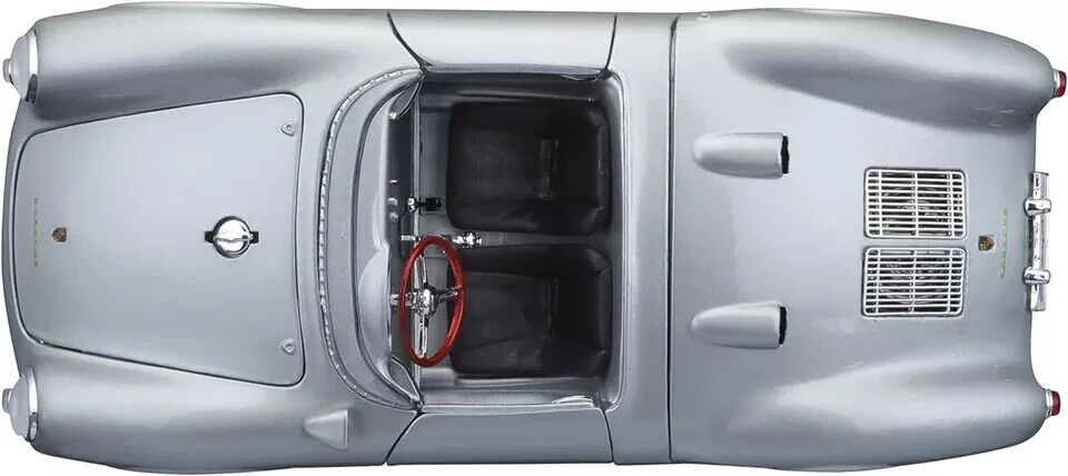 1956 PORSCHE 550A SPYDER SILVER by MAISTO SPECIAL EDITION 1:18