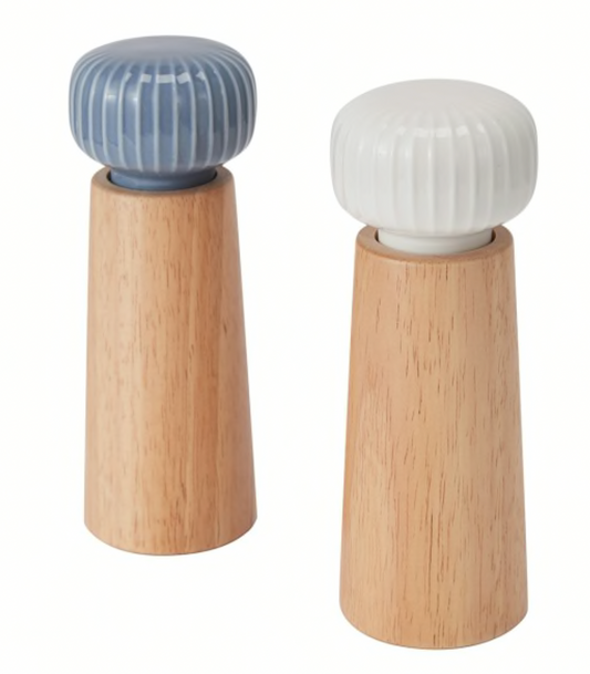 2 Pack Freya Salt & Pepper Grinders