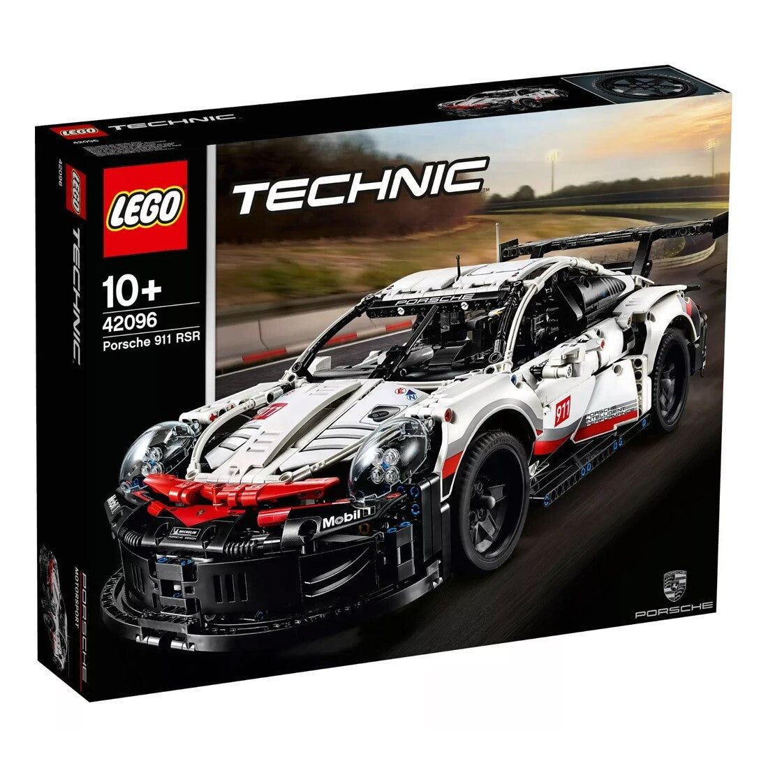 LEGO Technic Porsche 911 RSR Race Car Model Building Kit 42096, Advanced Replica