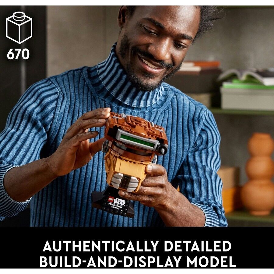 LEGO 75351 Star Wars Princess Leia (Boushh) Helmet - BRAND NEW SEALED