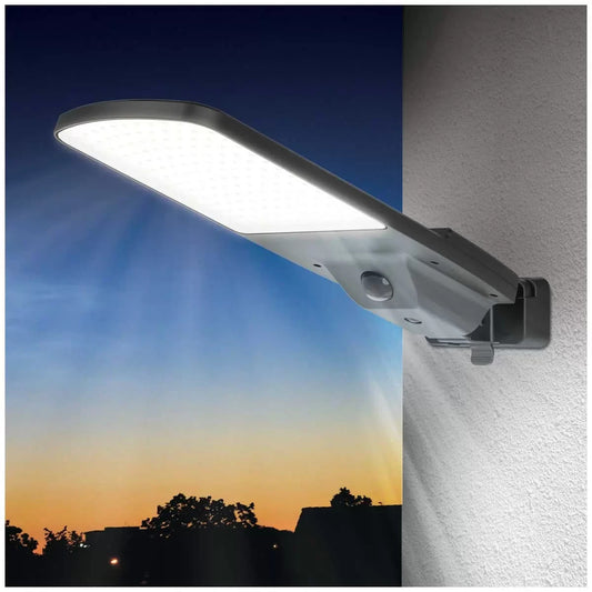 Sol-R-Brite Solar Street Light Motion Activated Metal Construction High Quality