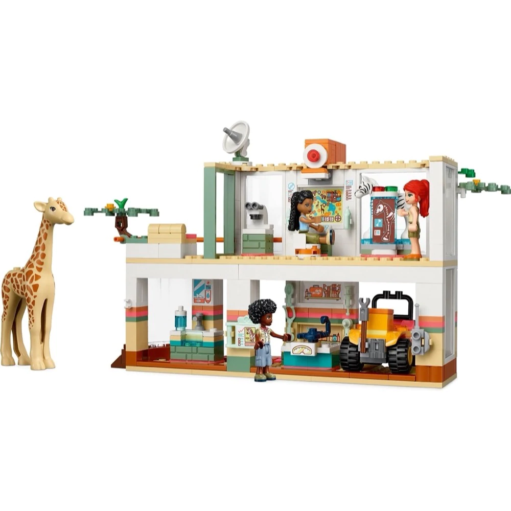 LEGO 41717 Friends Mia Wildlife Rescue Vet Medical Doctor Zebra Scorpion Giraffe