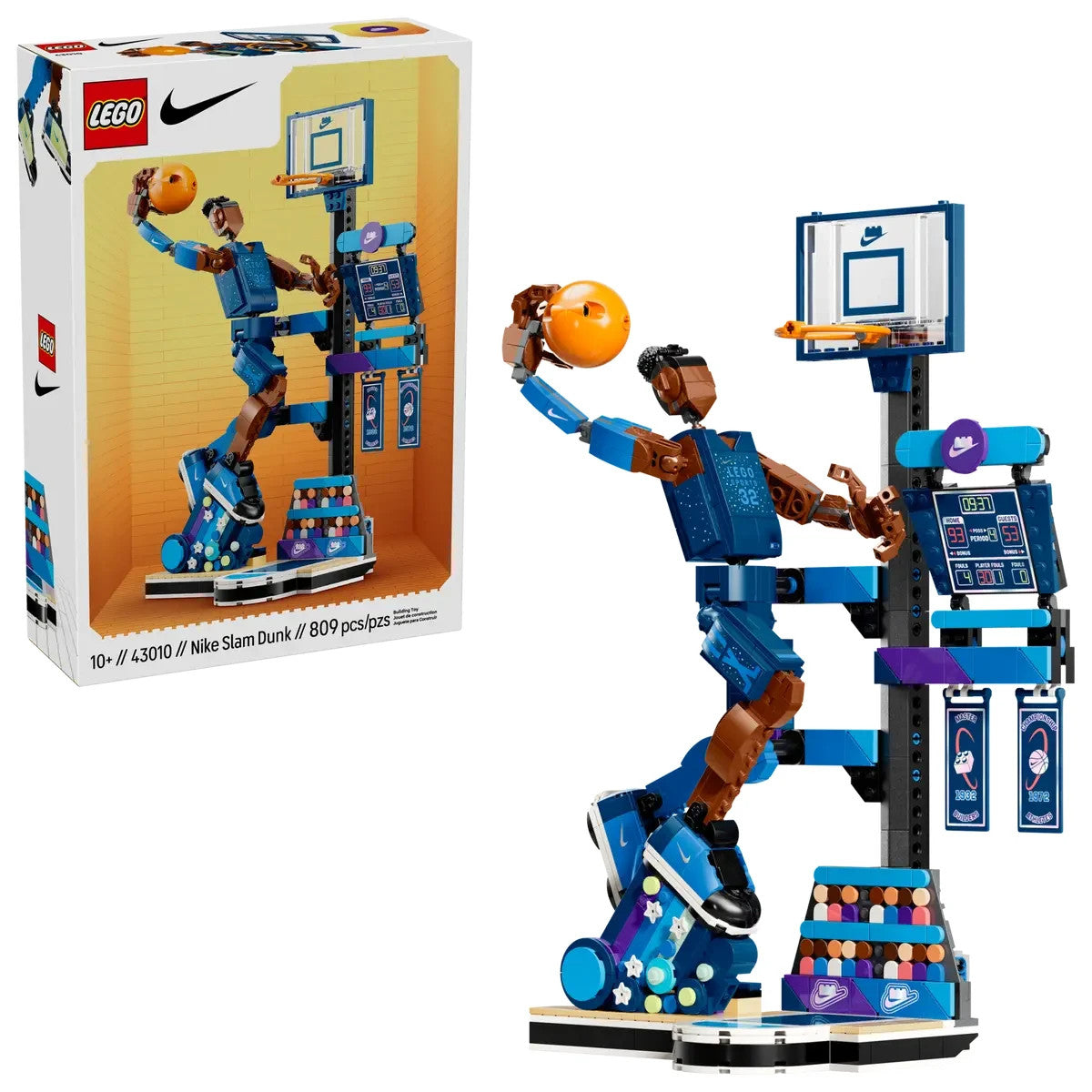 LEGO 43010 Nike Slam Dunk x LEGO Set - AU