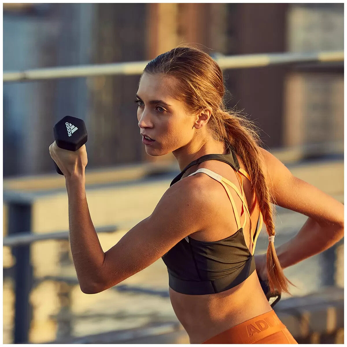 Adidas Dumbbells Weights Set Fitness Gym Workout Pair Of 1Kg ,2Kg, 3Kg, 4Kg, 5Kg