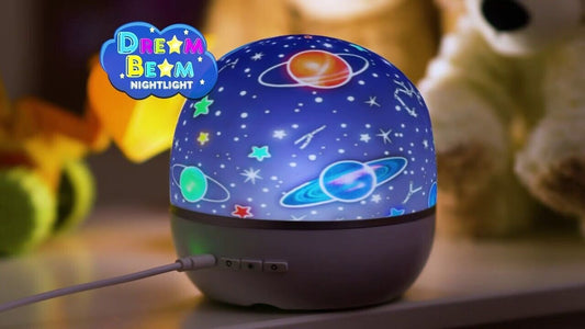 Dream Beam AS SEEN ON TV Amazing Colourful Nightlight & Wall Projector 2 in 1