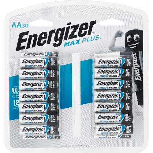 32 / 30 / 16 / 15 / 12 / 10 pack Energizer Max Plus Advanced AA Batteries
