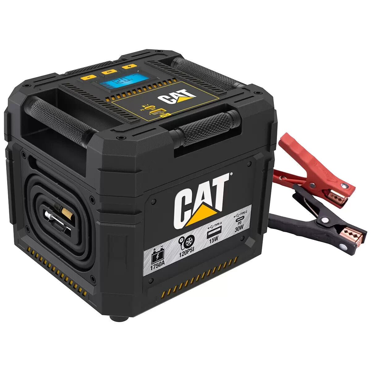 CAT 1750 Amp Car Jump Starter & Air Compressor Professional Grade Power Station