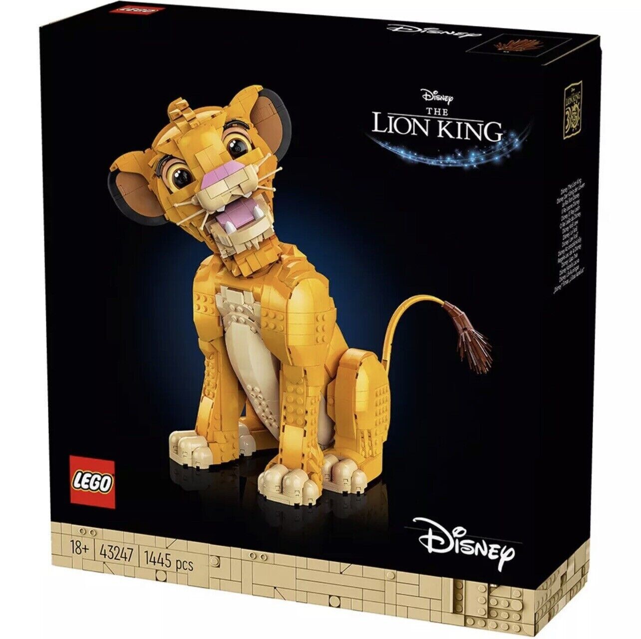 Brand New LEGO Disney Young Simba The Lion King (43247)