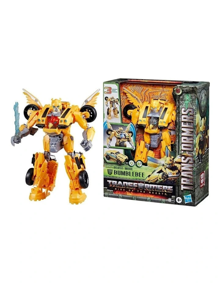 Hasbro Transformers Bumblebee Beast-Mode Rise of the Beasts 28cm Action Figures