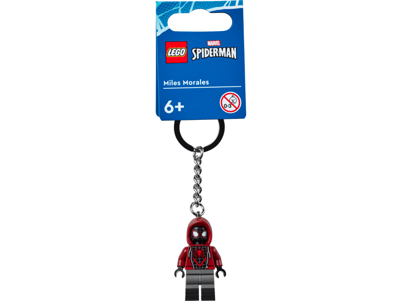 LEGO 854153 Miles Morales Keychain Minifigure Keyring Marvel Spider-man