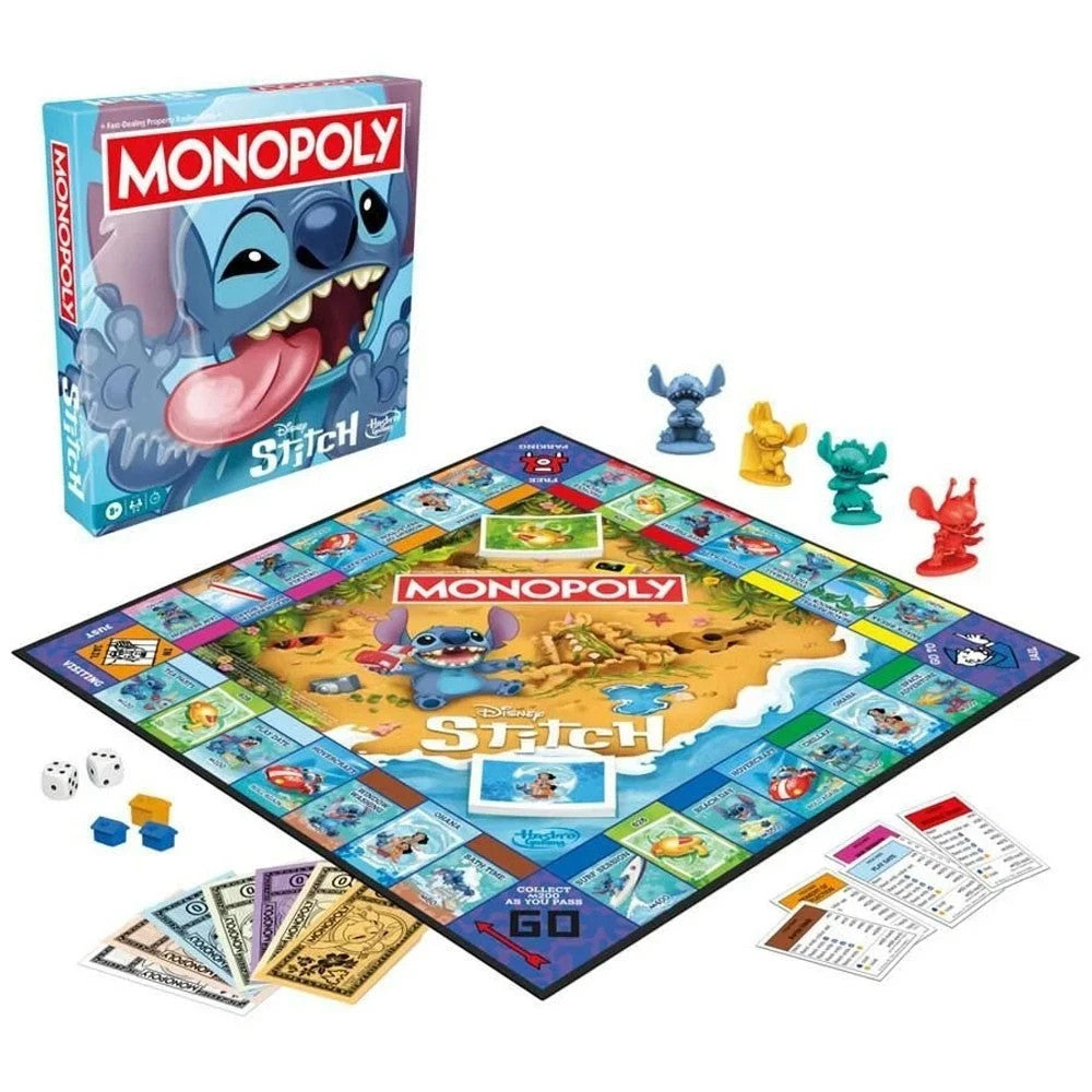 Monopoly - Disney Lilo & Stitch Edition Family Kids Board Game