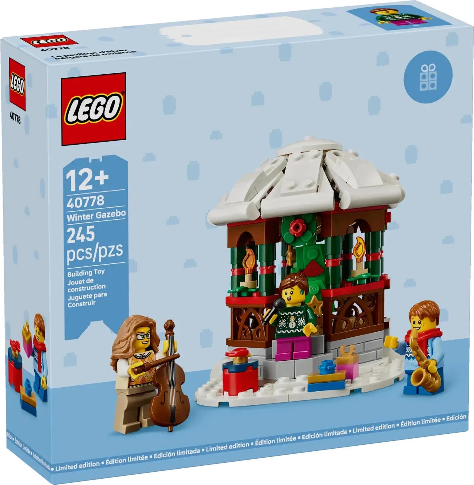 LEGO 40778 Winter Gazebo Brand New Sealed