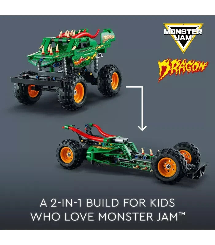 LEGO 42149 Technic Monster Jam Dragon Brand New [Damaged Box]