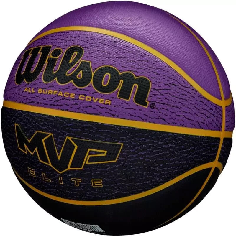 Wilson NBA MVP Elite Basketball - Purple & Black