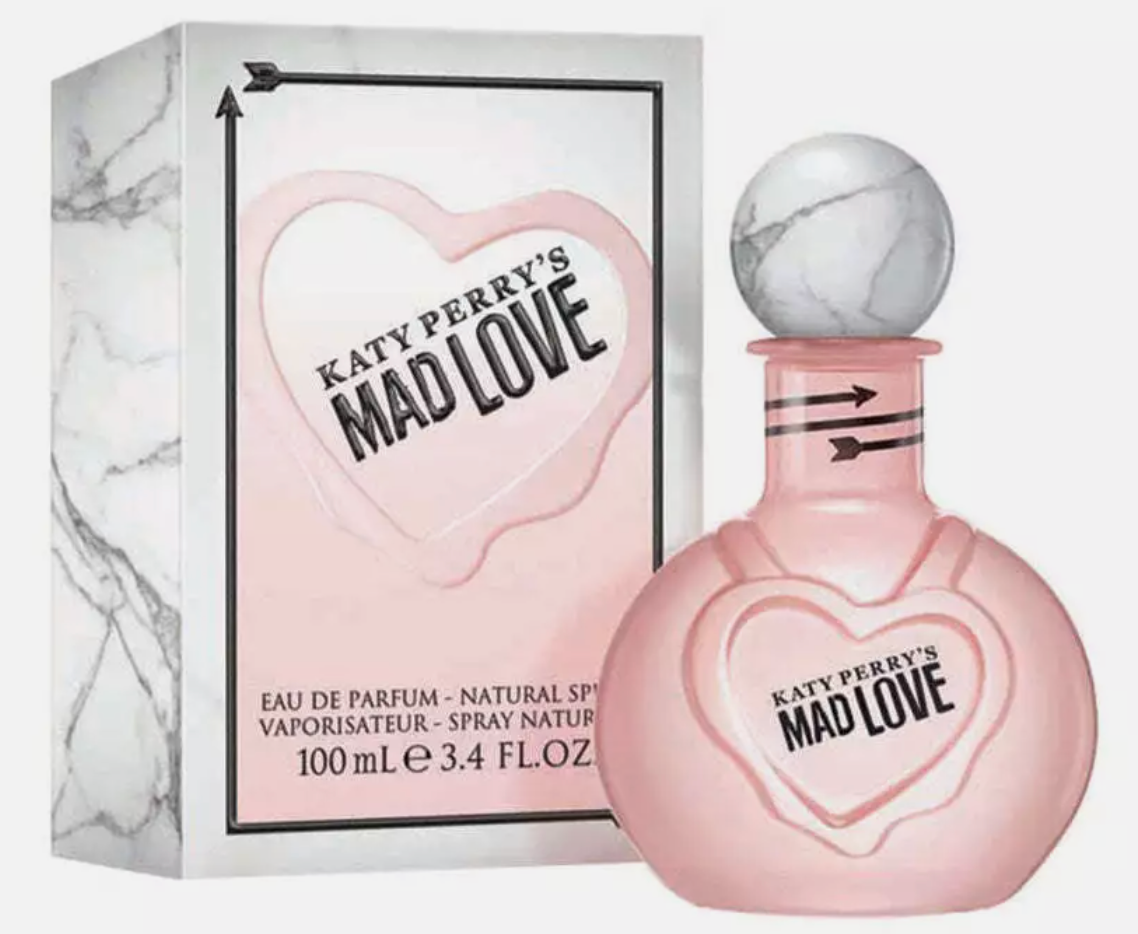 Katy Perry Mad Love Eau De Parfum 100ml Natural Soray Vaporisateur Perfume