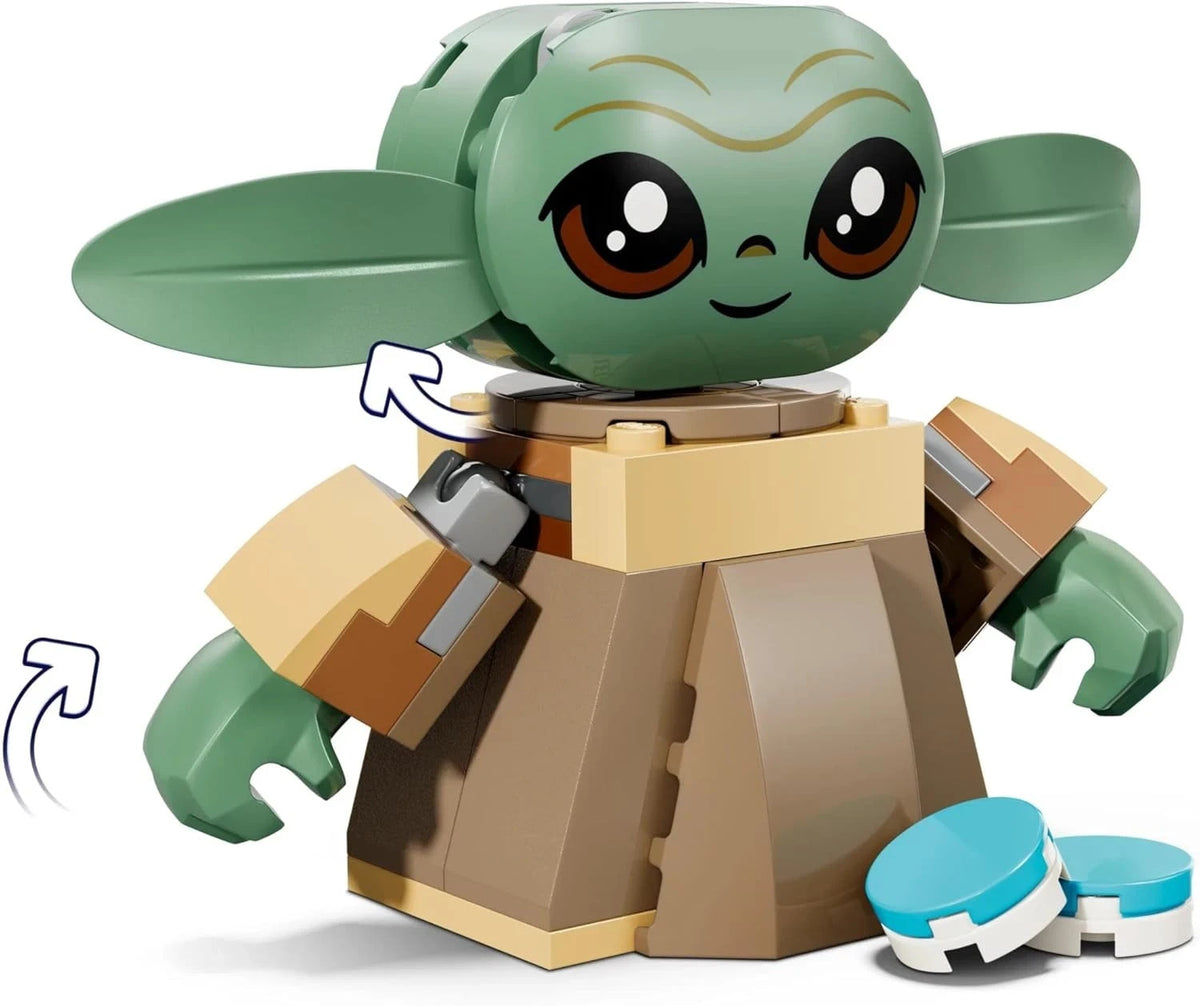 LEGO 75443 Star Wars Grogu's Homestead - Building Toy w/a Grogu Figu (US IMPORT)