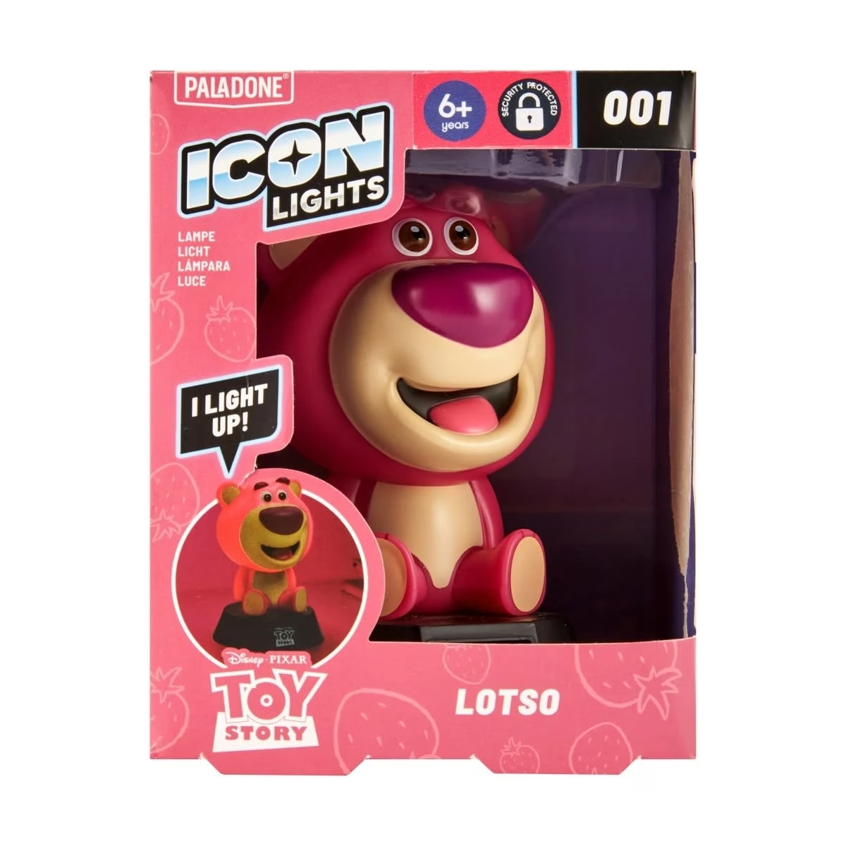 Disney Toy Story Lotso Icon Lights Night Light Brand New In Box