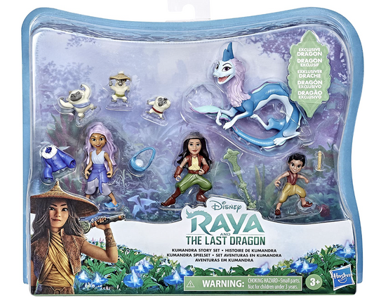 Disney's Raya and the Last Dragon Kumandra Story Set Brand New