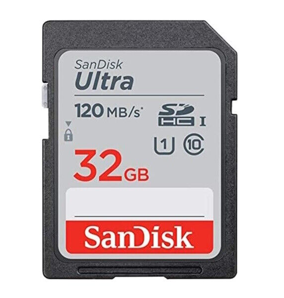 SD Card SanDisk Ultra 32GB 64GB 128GB 256GB Class10 SD HD Camera Memory Card